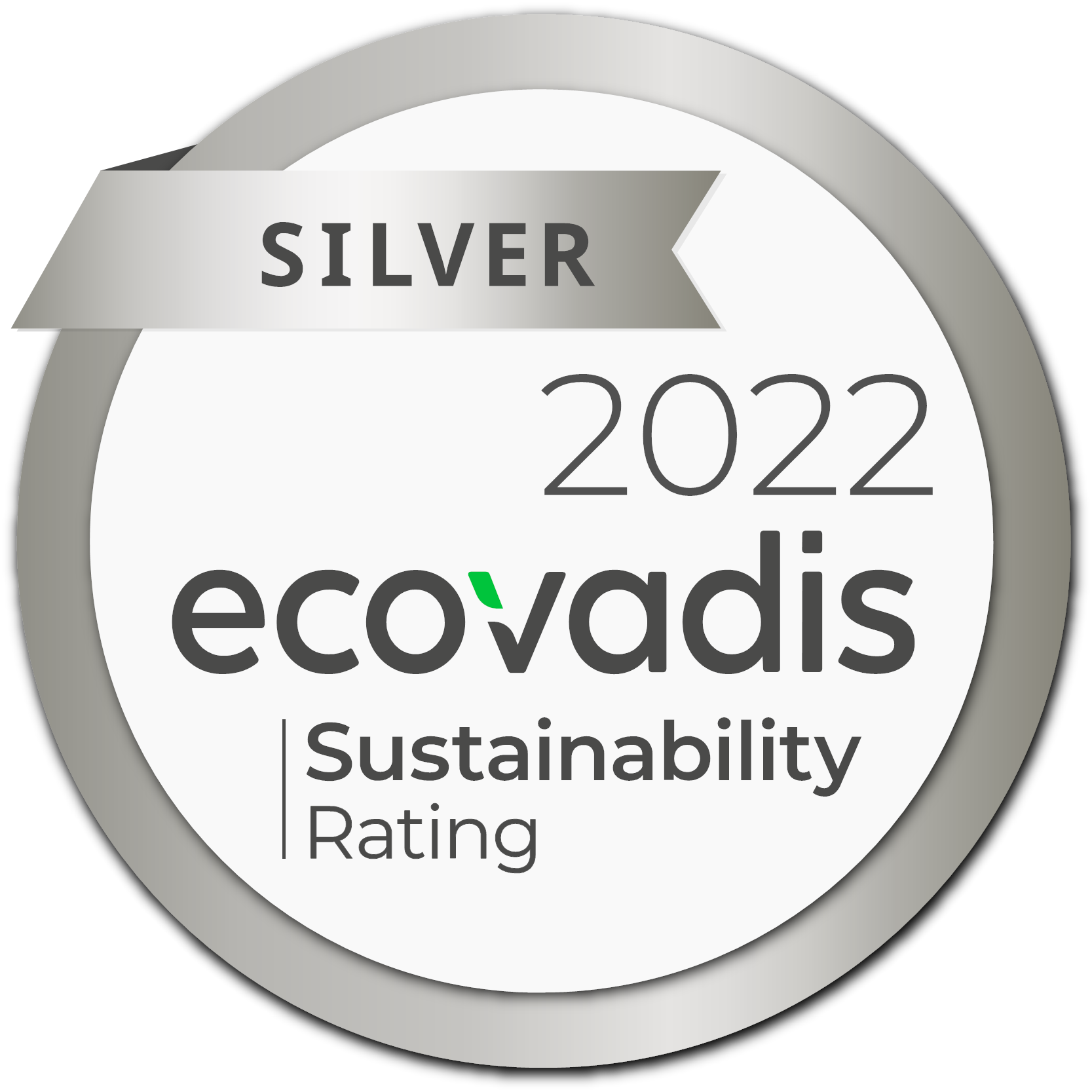 EcoVadis zilver 2022