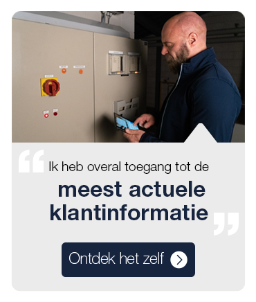 Ik heb overal up-to-date inzicht in alle klantinformatie