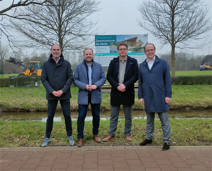 Zwembad De Welle Drachten ondertekening bouw