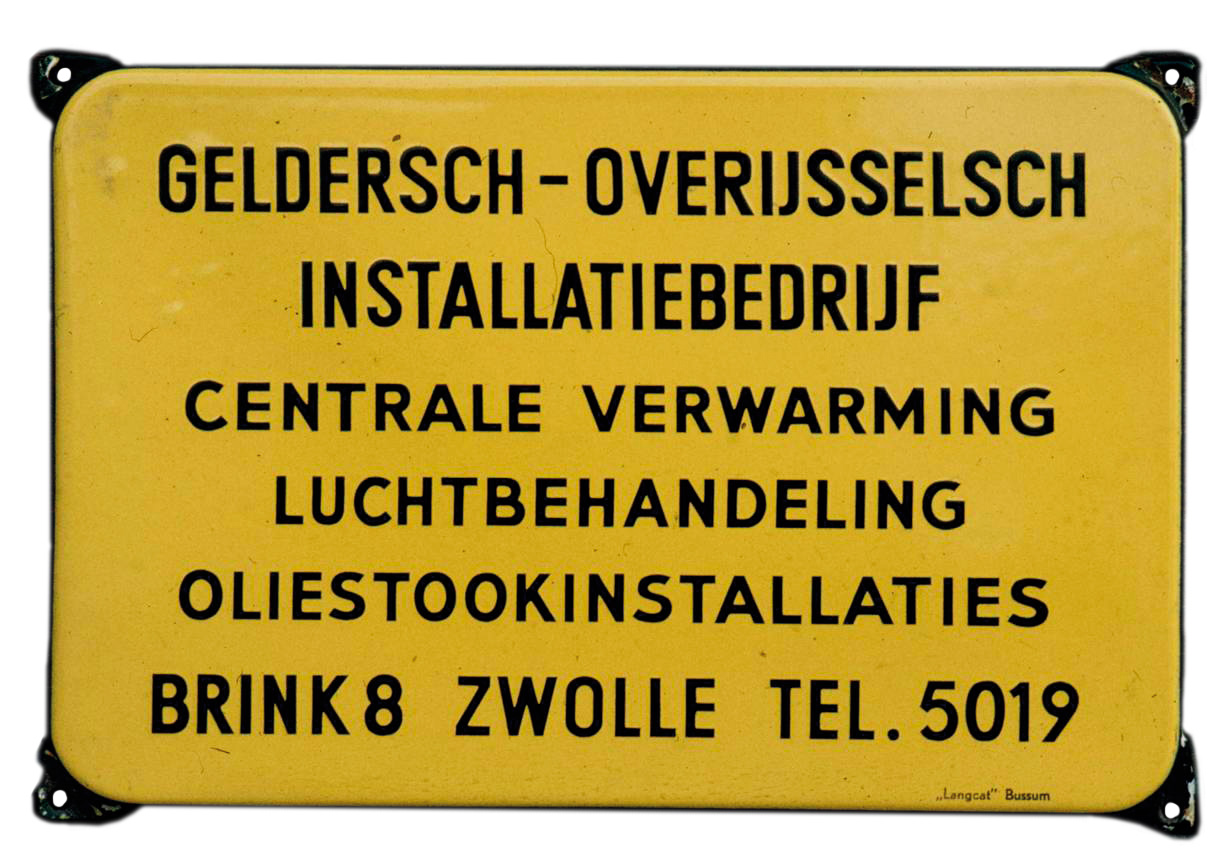1933 - Geldersch - Overijsselsch Installatiebedrijf