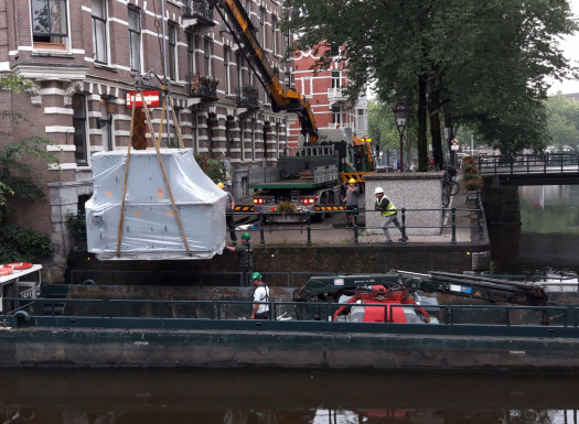 De Melkweg LBK Oude zaal 1e deel op boot