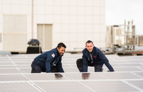 Driestar zonnepanelen