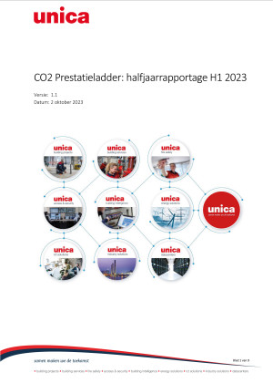 CO2-Management Unica Groep - Halfjaarrapportage H1 2023 (incl. voortgang 2022) thumbnail
