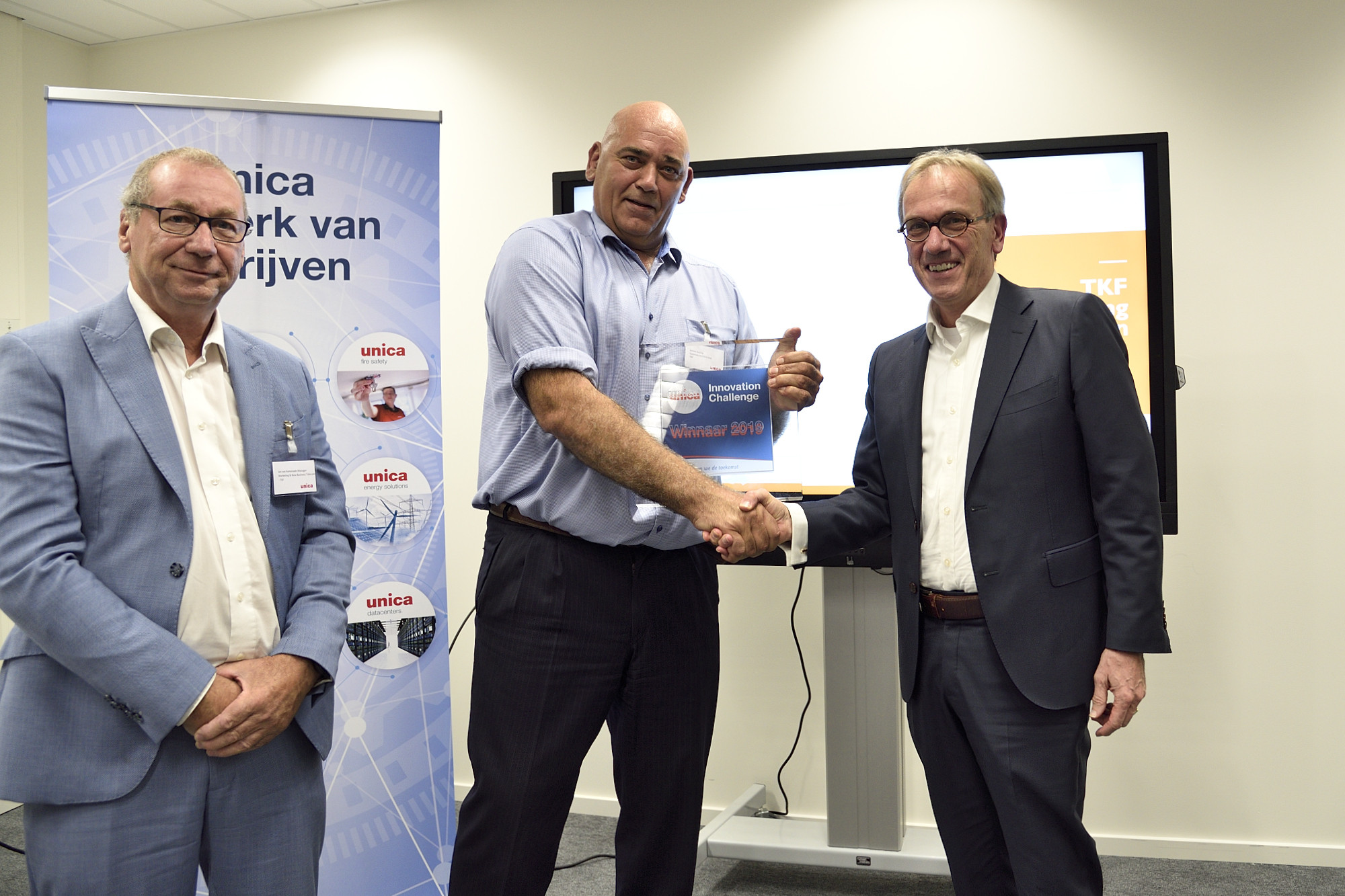 TKF wint Unica Innovation Challenge 2019