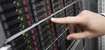 Datacenter algemeen beeld