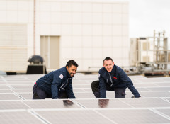 Driestar zonnepanelen